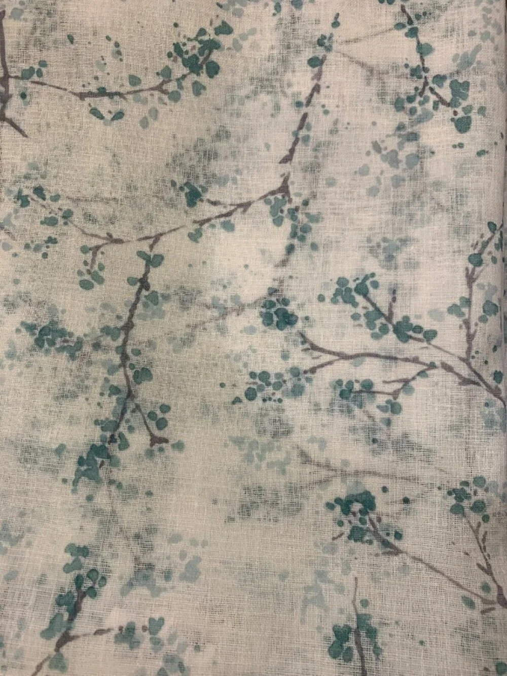 DKNY Promenade Rod Pocket Panels Set Of 2 Green White Sheer Curtains 96
